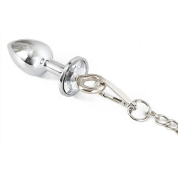 Correct Me Paddle avec Chaîne et Plug Spank plug 30cm